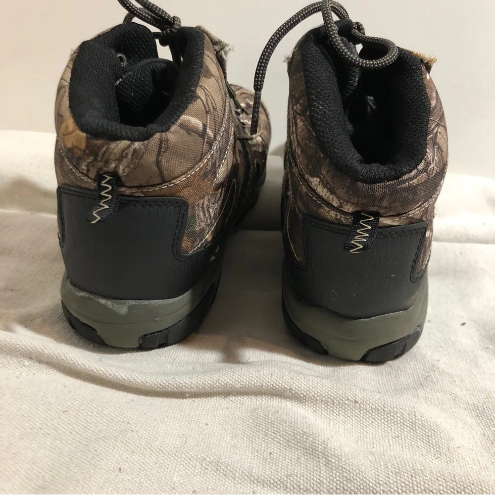 Realtree Camo Hiking Trail Boots Boys Size 5